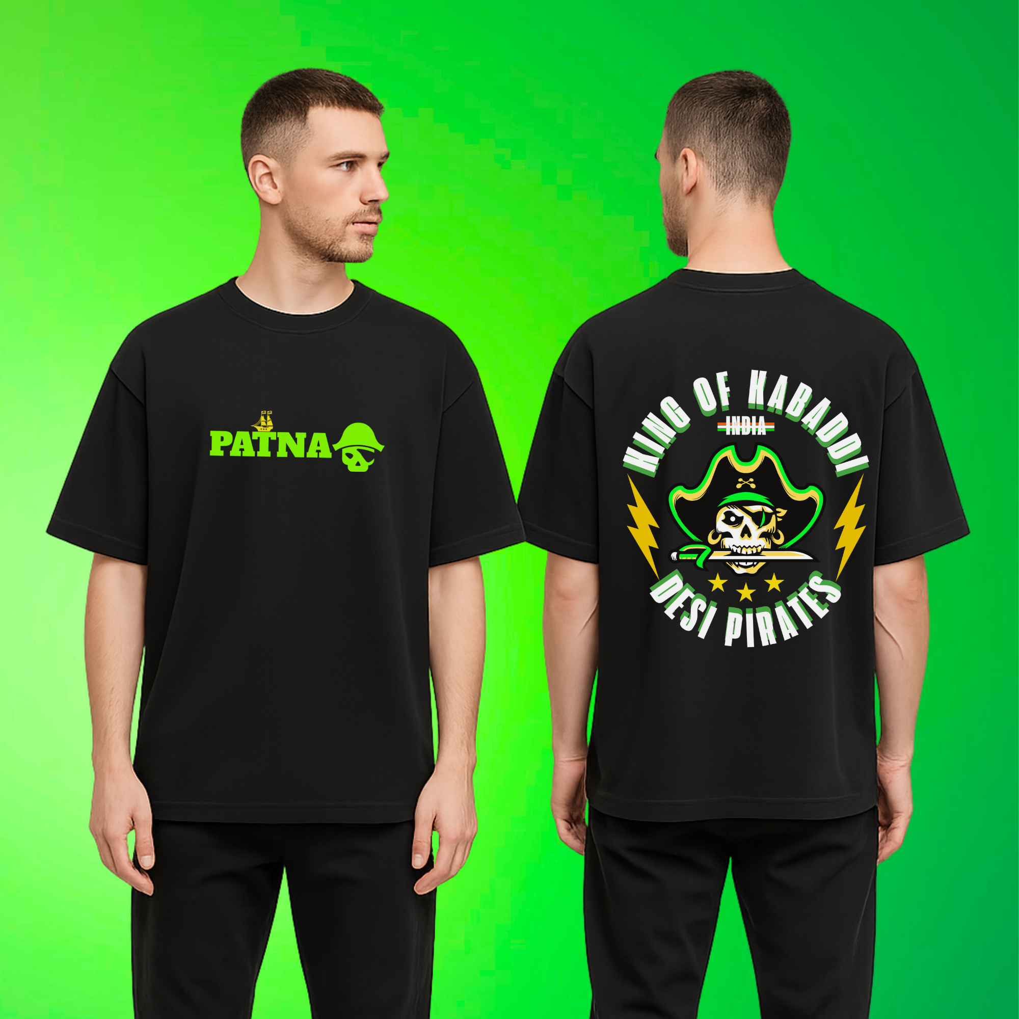 Patna Pirates Oversized Standard T-Shirt
