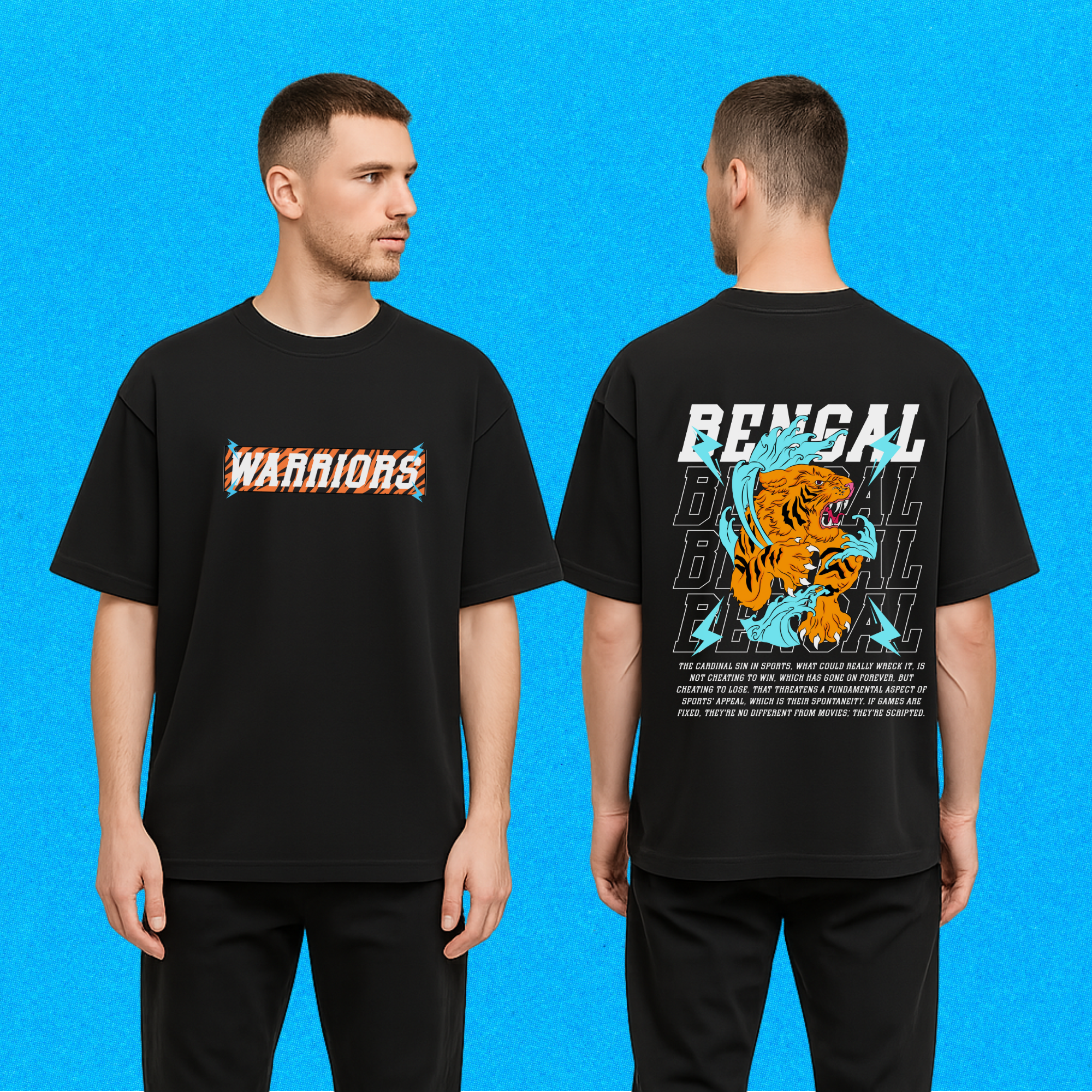 Bengal Warriors Oversized Standard T-Shirt
