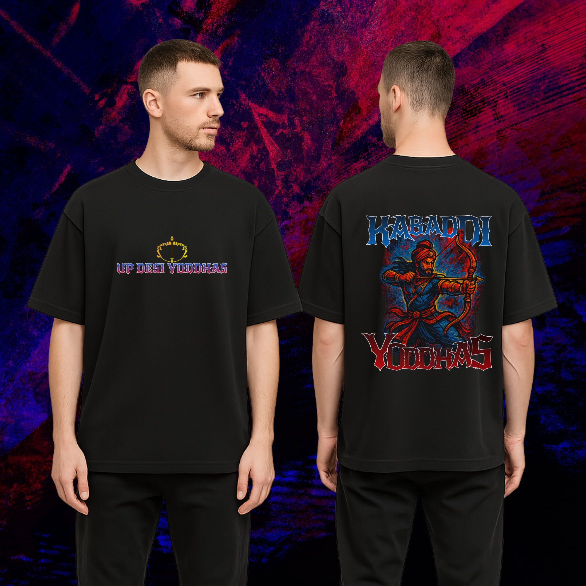 UP Yoddhas Oversized Standard T-Shirt
