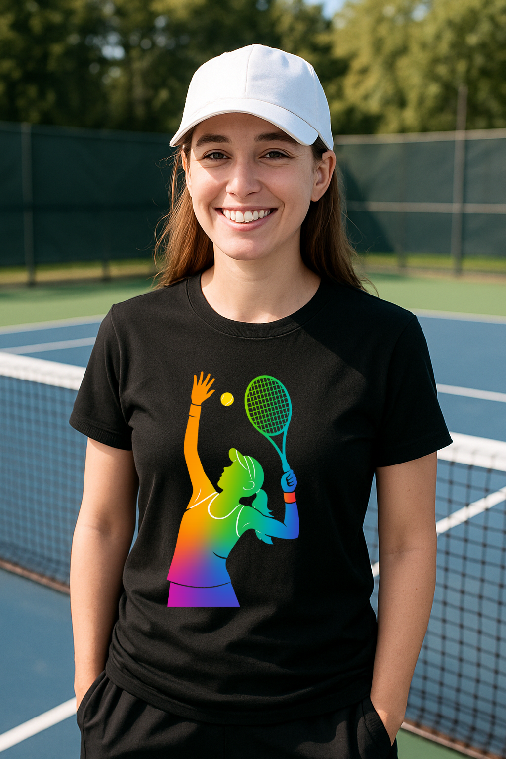 For Tennis Lover Girls Unisex Basic T-Shirt