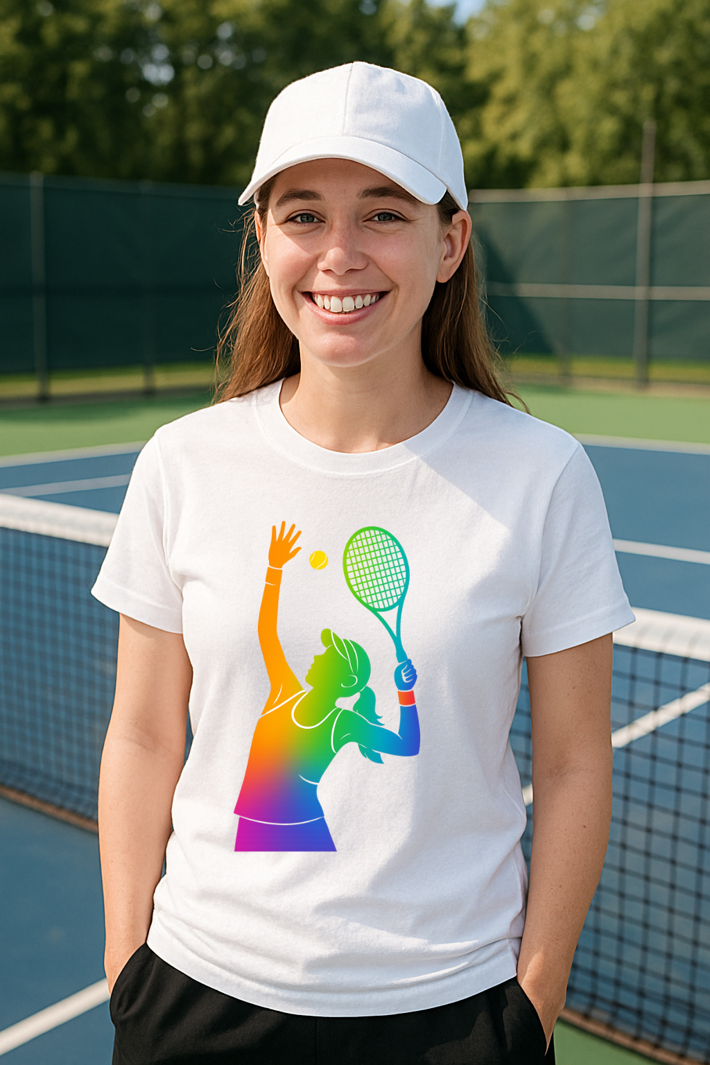 For Tennis Lover Girls Unisex Basic T-Shirt