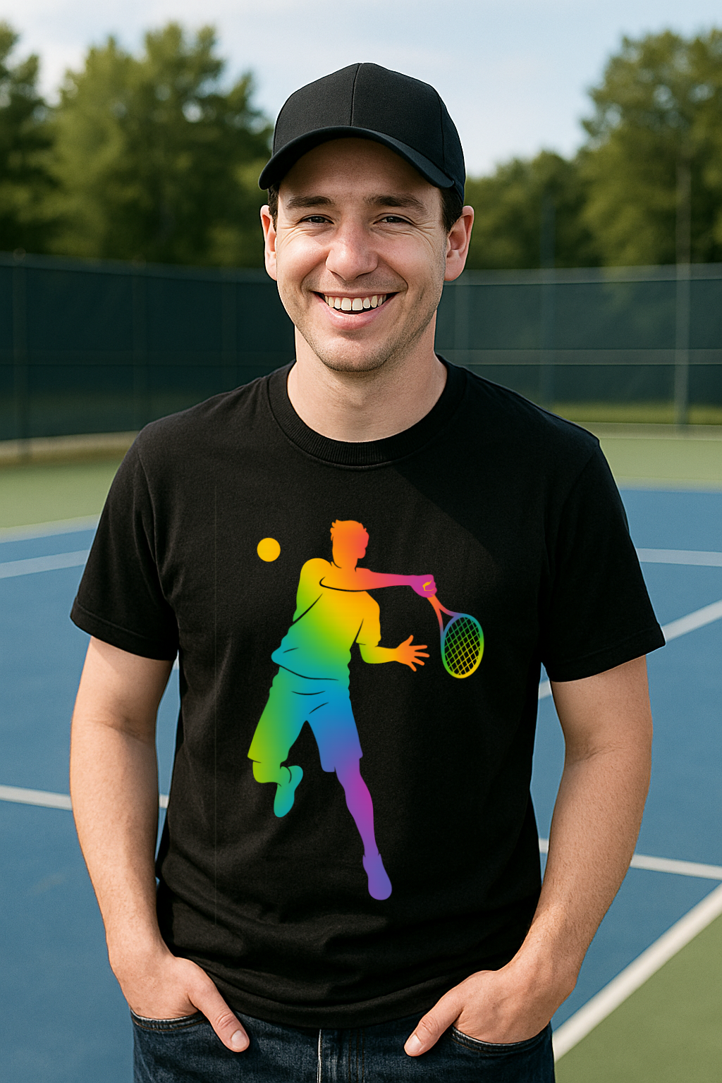 For Tennis Lover Boys Unisex Basic T-Shirt